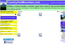 Tablet Screenshot of countryandmountain.com